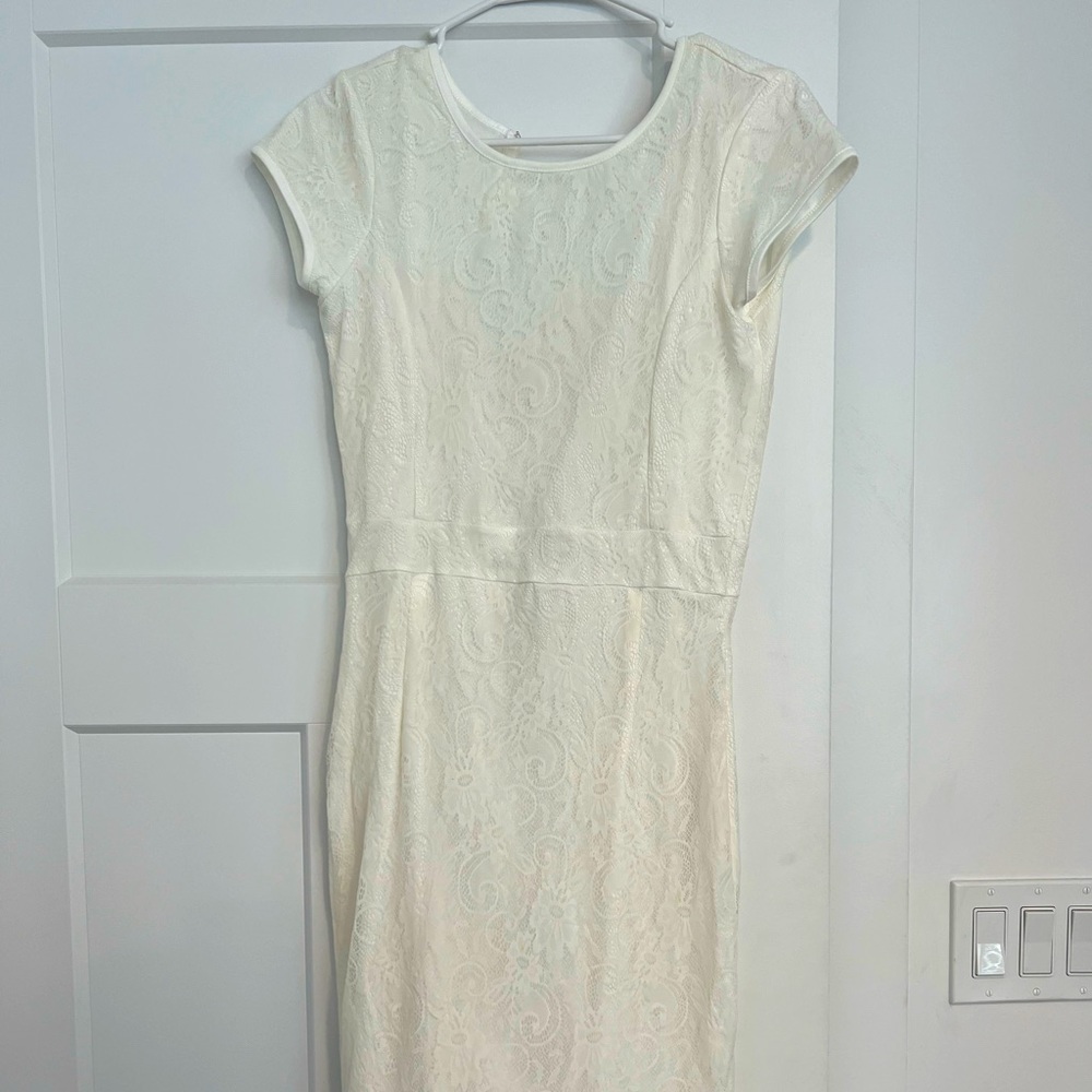 White dress, size small